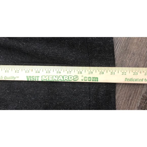 Eddie Bauer Dress Jacket Womens XS Gray Wool Blend Full Zip Blazer Pockets - Picture 5 of 5